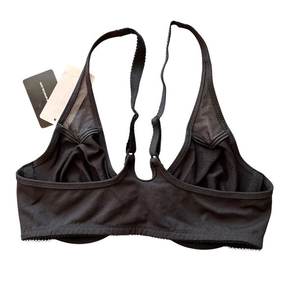 NEW WACOAL MACY’S Black Racerback Underwire Front Close Bra Size 32C - Picture 5 of 7